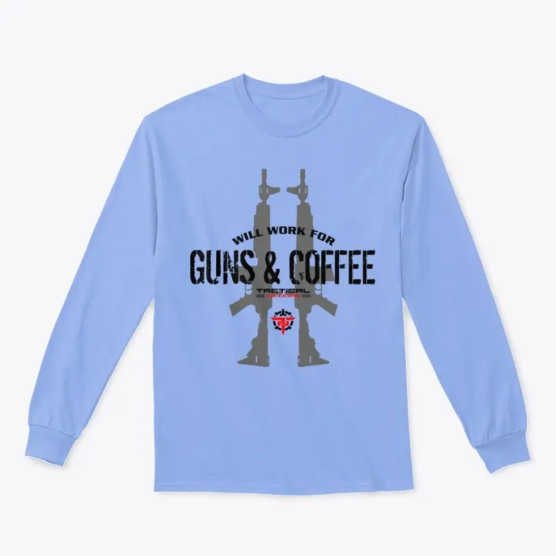 Guns & Coffee Long Sleeve Tee